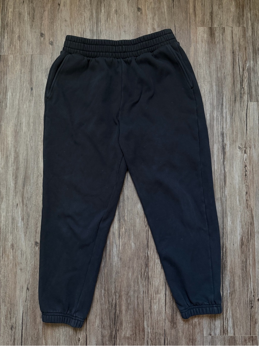 Fabletics Black Elastic Waist Jogger Sweat Pants